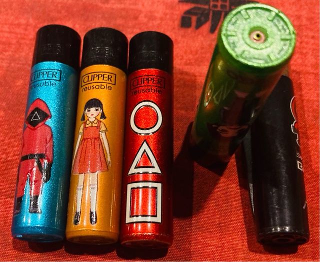 5 Clipper Colección El Juego del Calamar