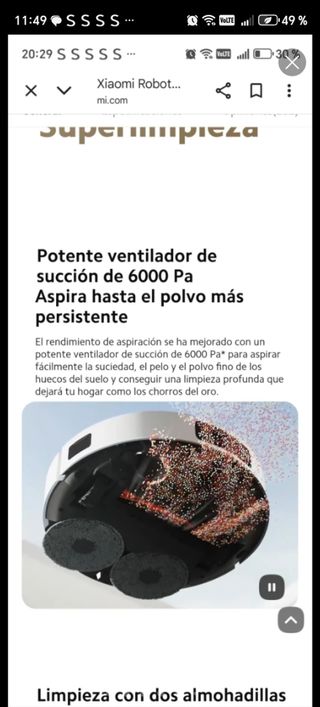 Xiaomi Robot Vacuum S20