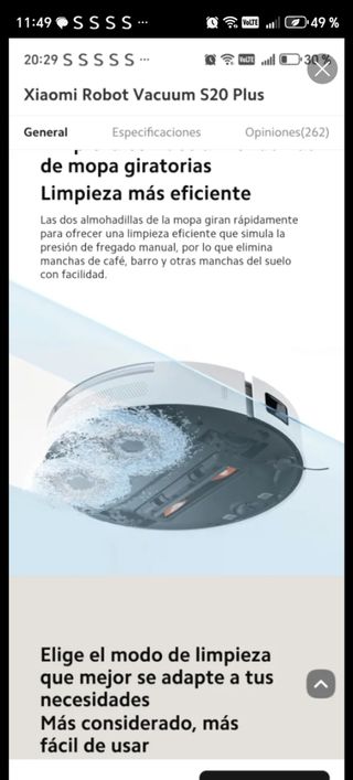 Xiaomi Robot Vacuum S20