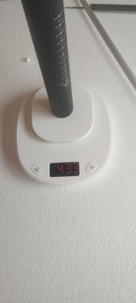 Tija sillín bici 40cm largo 34.9mm diametro .