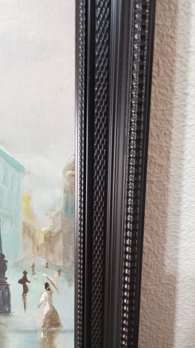 Cuadro pintor palmero: óleo s.XIX