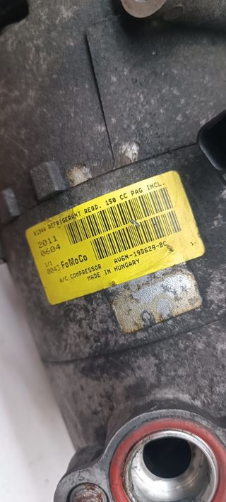 AV6N-19D629-BC, Compresor Aire Acondicionado FORD