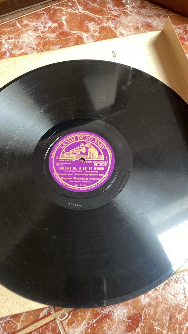 Discos de pizarra antiguos ( opción lote +~ 100