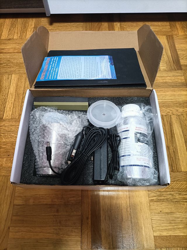 Kit de restauração dos faróis do carro