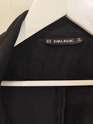 Chaqueta negra Zara - Tacto ante