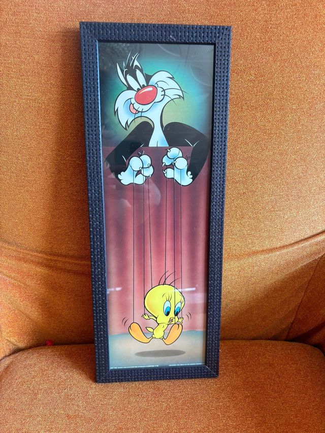 Cuadro Silvestre y Piolín