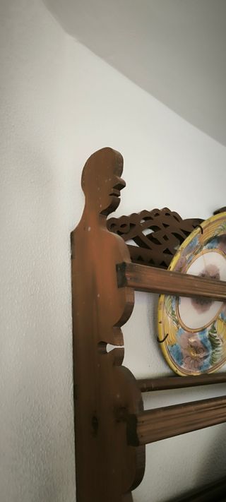 Platero madera - 8 platos