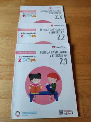 Libros 2°Lengua. Comunidad zoom