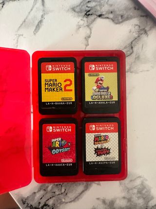 4 juegos Nintendo Switch precio negociable