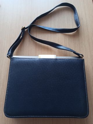 Bolso bandolera Compañía Fantástica - Azul Gris