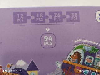 Puzzle 4 en 1: Tráfico Divertido 12 18 26 38 pieza