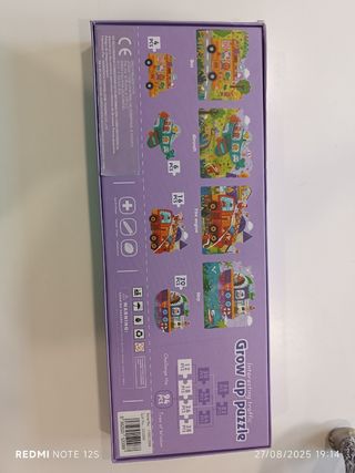 Puzzle 4 en 1: Tráfico Divertido 12 18 26 38 pieza