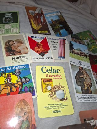 Calendarios años 70/80: Lote