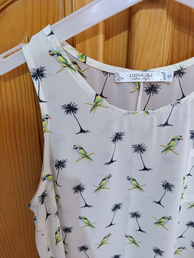 Blusa blanca - Talla S