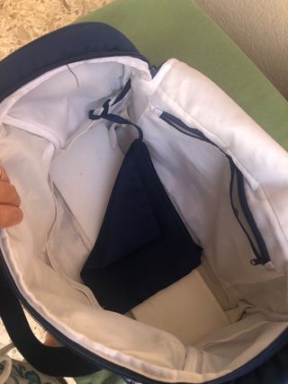 Borsone Passeggino - Blu a Quadri