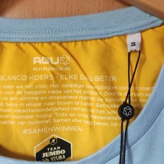 Camiseta AGU Jumbo Visma talla S