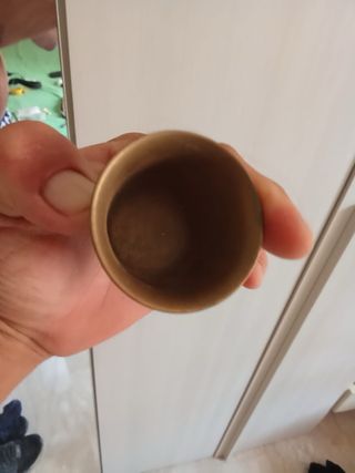 Bicchierino bronzo antico