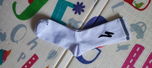 Calzini bici Specialized bianchi