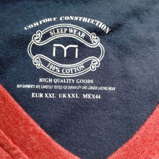 Pijama Milano Hombre - Rojo y Azul - XXL