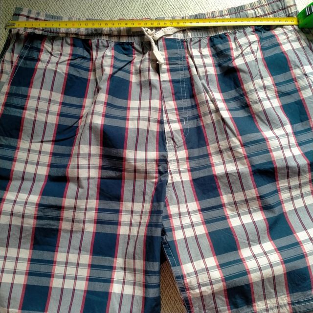 Pijama Milano Hombre - Rojo y Azul - XXL