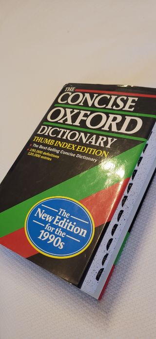 The Concise Oxford Dictionary of Current Englis...