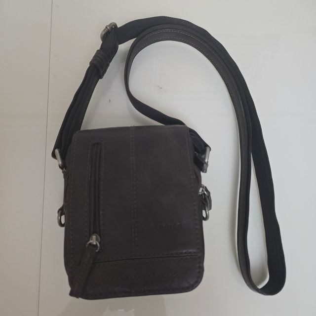 Bolso bandolera marrón