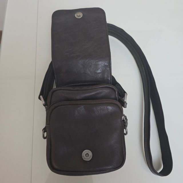 Bolso bandolera marrón