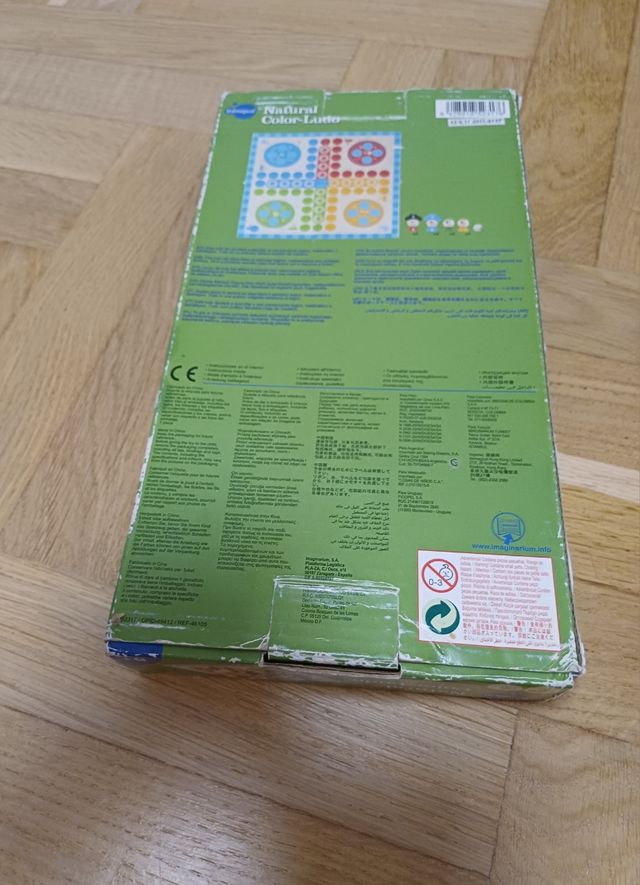 Juego de mesa Natural Color-Ludo en madera