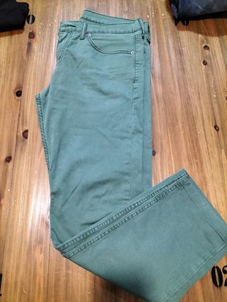 Levi's 511 - Pantalones verde oliva
