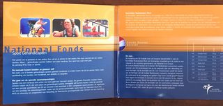 Set Euros Sin Circular Banco Holanda 2001