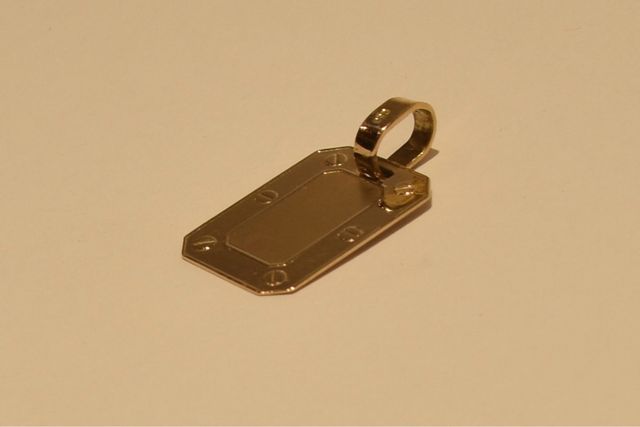 PLACA DE ORO 18K/3.7Gr