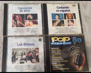 4 CDs Pop Latino - Años 80