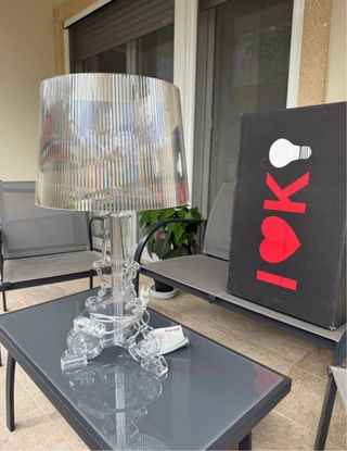 Lampada Kartell Bourgie Trasparente