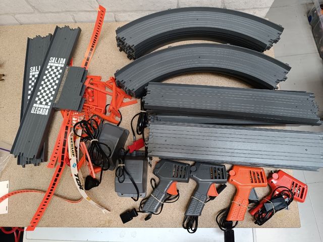 TCR  Lote de pistas y accesorios