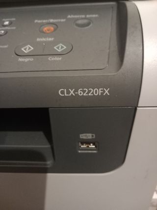 2 Impresoras Samsung CLX-6220FX Grises nuevas 