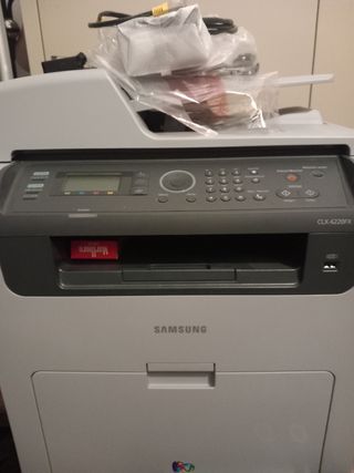 2 Impresoras Samsung CLX-6220FX Grises nuevas 