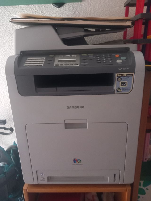 2 Impresoras Samsung CLX-6220FX Grises nuevas