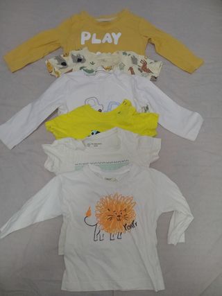 6pantalones bebé 1 año
Y ropita para invierno 