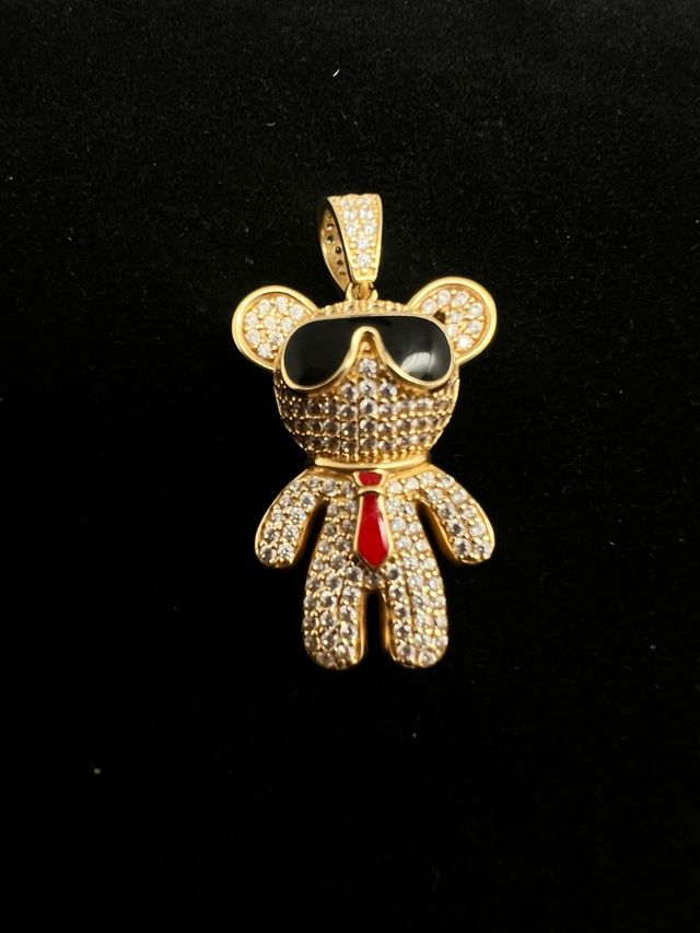 Colgante oso dorado 18k - 8,20gr