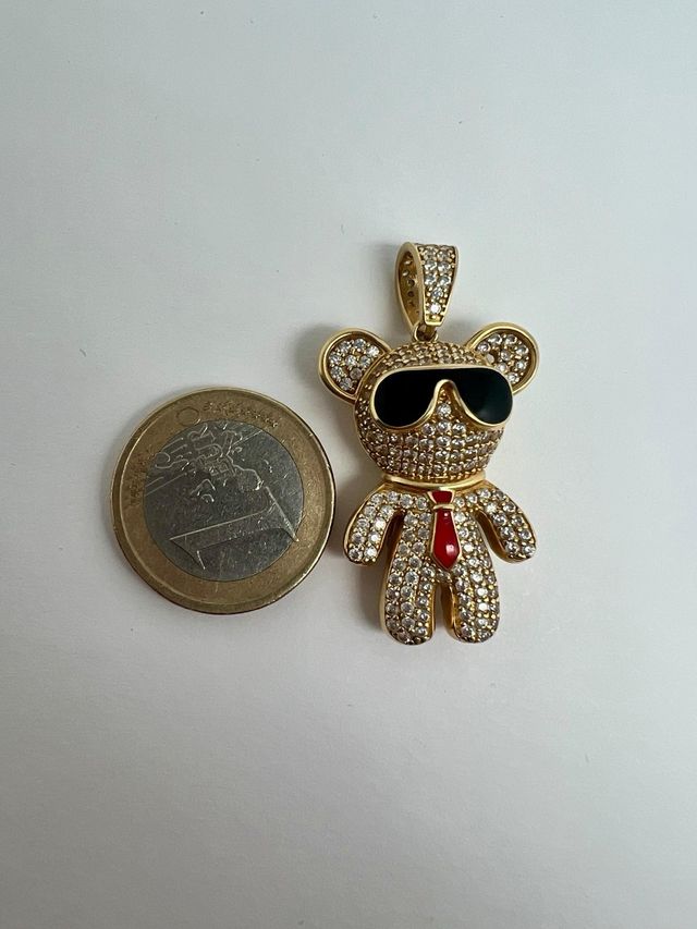Colgante oso dorado 18k - 8,20gr