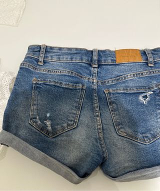 Shorts vaqueros rotos