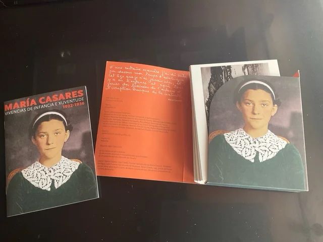 /|||Libro “María Casares. Vivencias...1922-1936”.