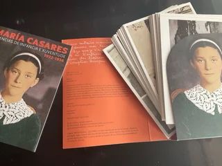 /|||Libro “María Casares. Vivencias...1922-1936”.