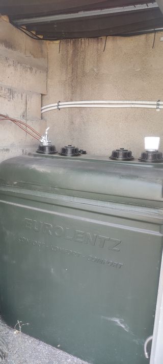 Depósito gasoil 700Lt doble pared verde