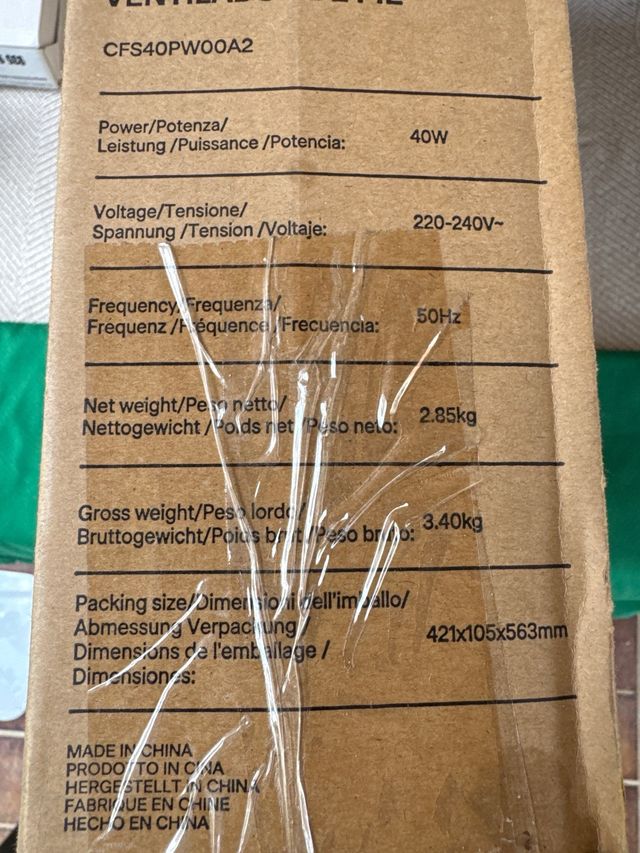 Ventilador Comfee - CFS40PW00A2