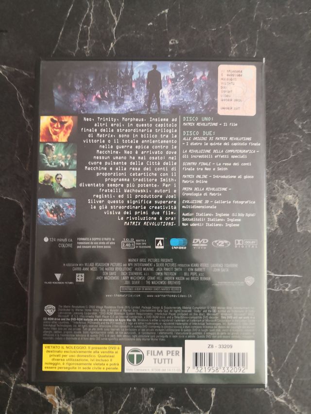 Matrix Revolutions - DVD