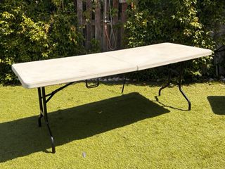 Mesa plegable beige - Resistente