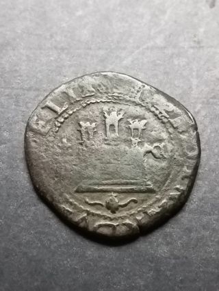 Moneda Reyes Católicos (2 maravedís)