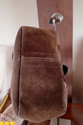 Borsa Vintage Dressing in Pelle e Camoscio 