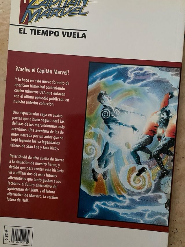 Tomos 1 y 2 Capitán Marvel de Peter David